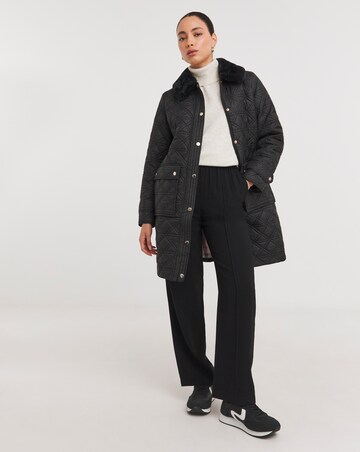 Dannimac Black Quilted Jacket