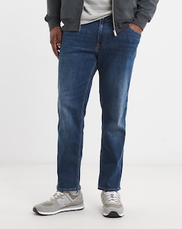 Jack &amp; Jones Tim Straight Fit Jean - Blue