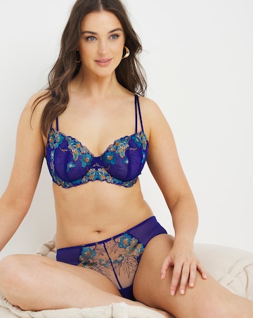 Contemporary Embroidery Midi Brief