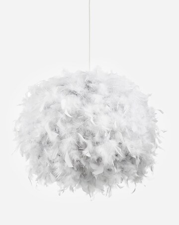 Grey Feather Easy Fit Pendant