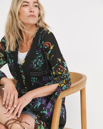 Joe Browns Marine Boho Crinkle Maxi Dress