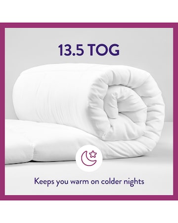 Slumberdown Feels Like Down 13.5 Tog Duvet