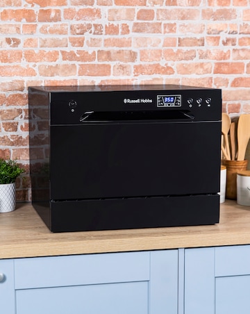 Russell Hobbs RHTTDW6B Table Top Dishwasher - Black