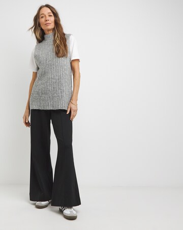 Sleeveless Roll Neck Tunic