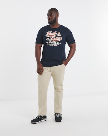 Jack & Jones Logo T-Shirt - Navy