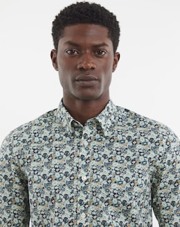 Ben Sherman Floral Print Long Sleeve Shirt
