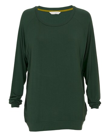 Cyber Jammie Slouch Olive Pyjama Top