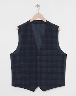 Regular Check Waistcoat