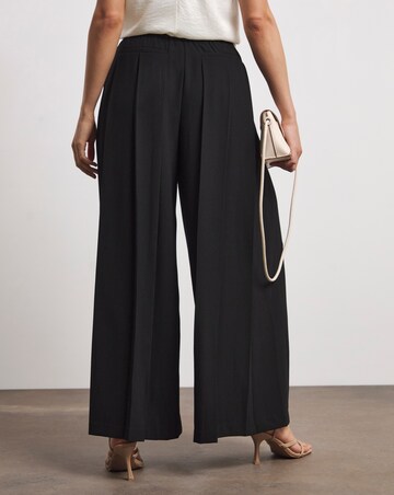 Joanna Hope Pleated Wide Leg Trousers