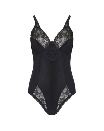 Pour Moi Superfit Full Cup Wired Bodyshaper Black