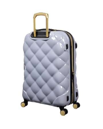 IT Luggage St Tropez Trois Medium Suitcase - Silver