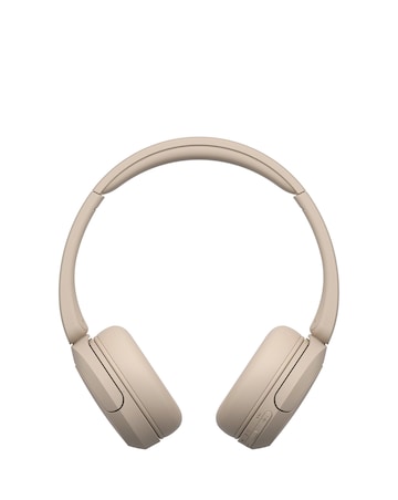 Sony WH-CH520 Wireless On-Ear Headphones - Beige