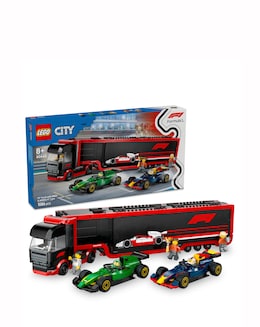 LEGO City F1 Truck with RB20 &amp; AMR24 F1 Cars Playset 60445