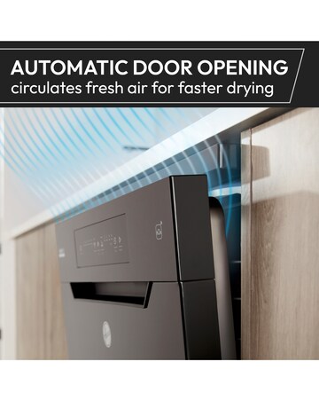 Hoover H-Dish 500 HF0C3SB0FX-80 10 Place Slimline WiFi Dishwasher Stain Steel