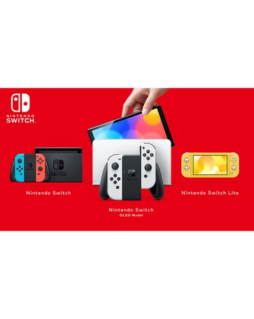Nintendo Switch OLED Console - White