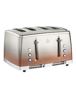 Russell Hobbs 25143 Eclipse Copper Sunset 4 Slice Toaster
