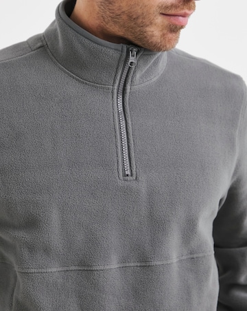 Charcoal 1/4 Zip Fleece