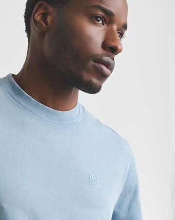 Union Garment Dyed Relaxed Fit T-Shirt- Blue