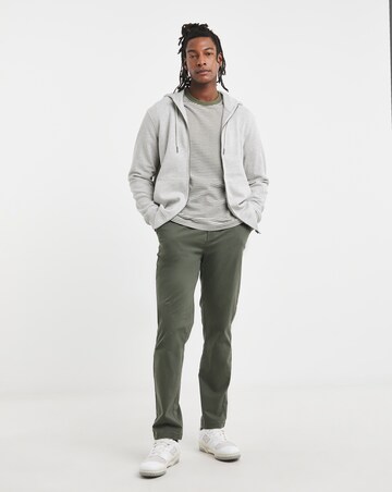 Full Zip Hoodie - Grey Marl