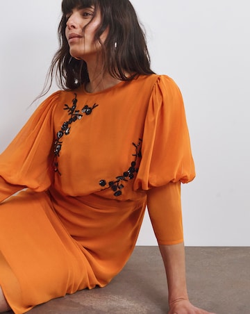 Joanna Hope Embellished Midi Dress
