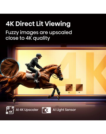 Hisense 65A6QTUK 65in 4K Ultra HD HDR LED Smart TV