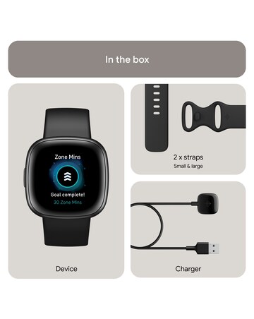 Fitbit Versa 4 Smart Watch - Black