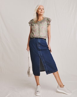 Julipa Button Through Blouse