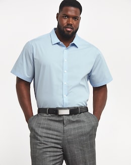 Short Sleeve Formal Shirt Long