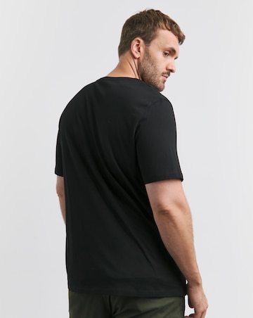 Jack & Jones Corp Logo T-Shirt - Black