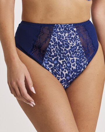 Elomi Lucie High Leg Knicker Midnight