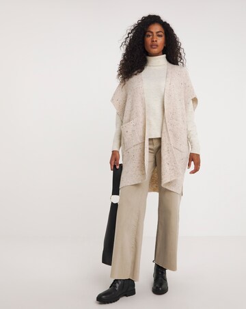 Edge to Edge Neppy Throw On Cardigan