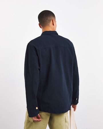 Armor Lux Navy Pocket Shirt