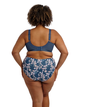 Goddess Kayla Full Fit Knicker Teal Blossom