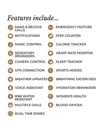 Radley Series 56 Ink Silicone Strap Smart Watch and Wireless Earbuds Bundle