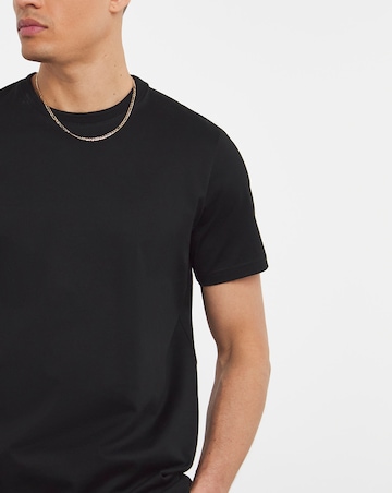 Premium 100% Mercerised T-Shirt- Black