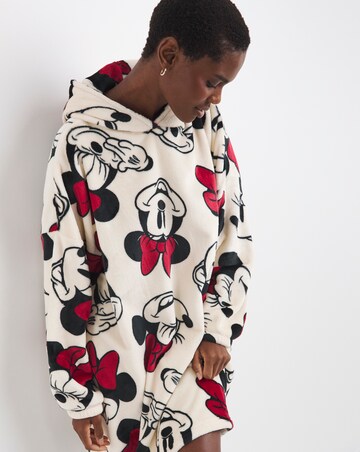 Minnie Mouse Bow Detail Hooded Lounge Dress