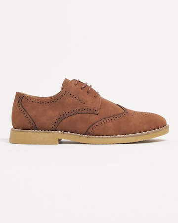 Casual Flex Brogue Wide Fit