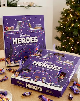 Cadbury Heroes Advent Calendar Twin Pack