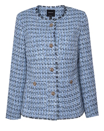 Blue Boucle Jacket