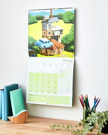 Harry Potter 2026 Square Calendar