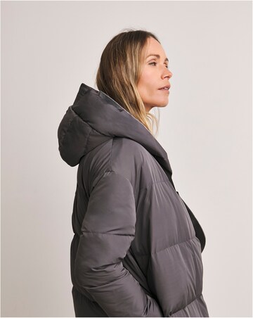 Anthology Charcoal Feather & Down Padded Coat