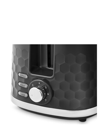 Morphy Richards 220031 Hive 2 Slice Black Toaster