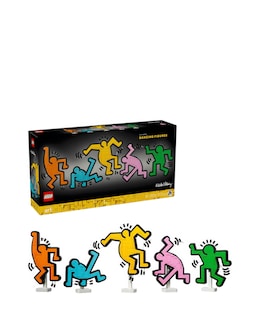 LEGO Art Keith Haring Dancing Figures Living Room Decor and Building Set 31216