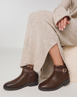Drew Ankle Buckle Boot Extra Wide EEE Fit