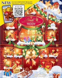 Lindt Teddy Chocolate Advent Calendar 250g
