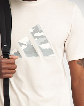 adidas Camo Big Logo T-Shirt