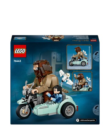 LEGO Harry Potter Hagrid & Harry's Motorcycle Ride Toy 76443