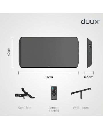 Duux Edge 1000 Smart Convector Heater Grey
