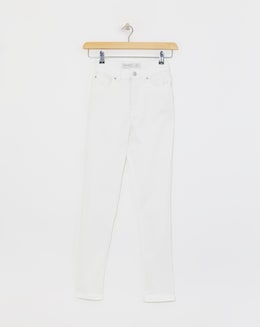 24/7 White Slim Leg Jeans