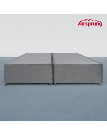 Airsprung Velvet Divan Base No Drawers